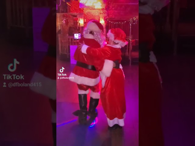 Santa and Mrs. Claus Rockin' the Dance Floor
