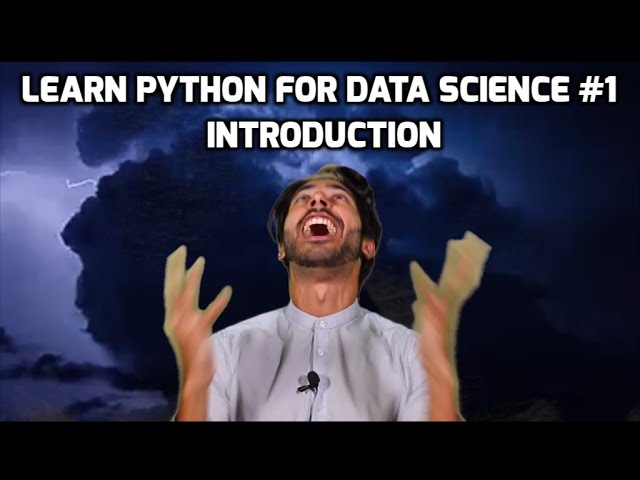 Introduction - Learn Python for Data Science #1
