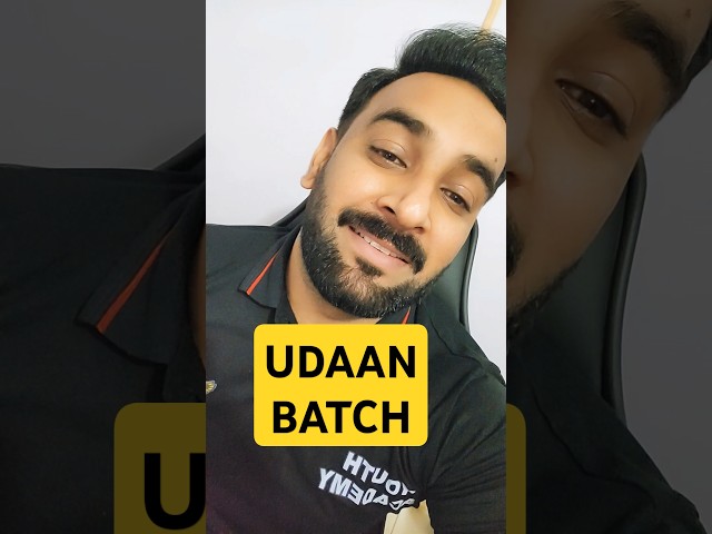 udaan Batch 2025 Release , Stay Tuned For Surprise #youthacademy