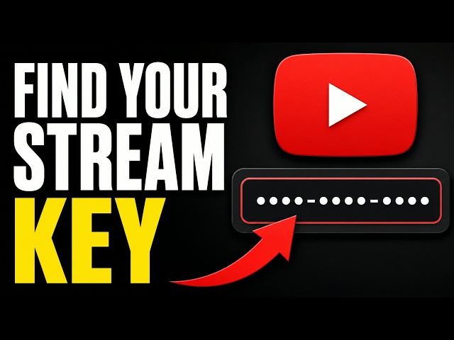 How to Find Your YouTube Stream Key (2026 Beginner Guide)