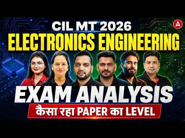 CIL MT Exam Analysis 2026 | COAL INDIA Electronics Engineering Paper Analysis | CIL MT Exam Review