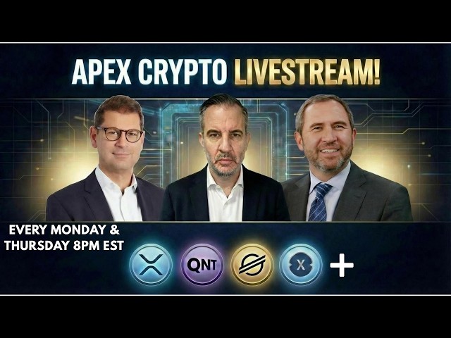 APEX CRYPTO INSIGHTS LIVE STREAM(QNT IS FLYING!!)