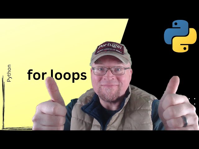 🐍 Python Tutorial #20: for loops