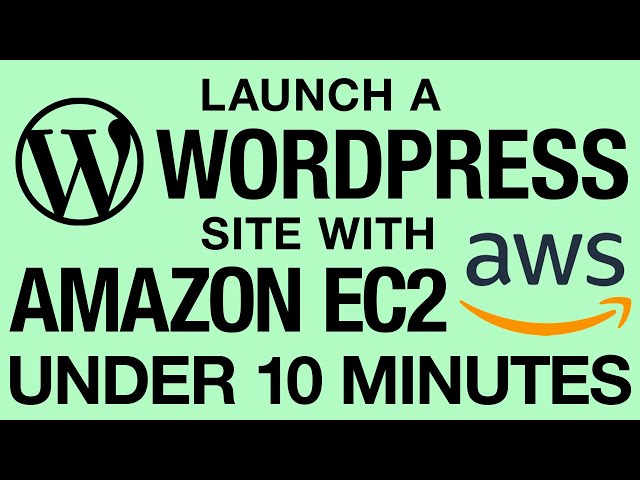 Create a Wordpress Website FREE for up to 1 year Self-Hosted on AWS EC2 - Bitnami Wordpress Tutorial