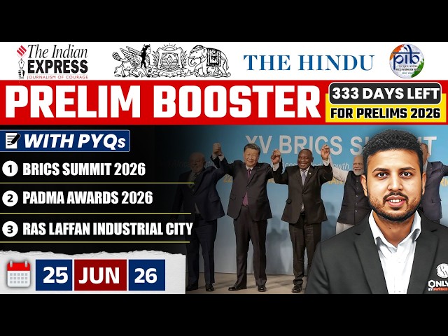 The Hindu News Paper Analysis | 25 June 2026 | Daily Current Affairs by Rishav Sharma Sir
