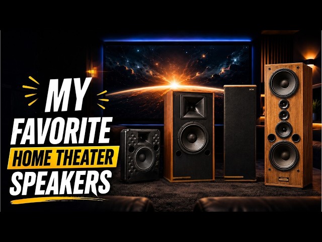 Ranking My 5 Favorite Home Theater Speakers Of All Time
