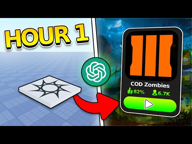 Can AI Recreate COD Zombies In Roblox?