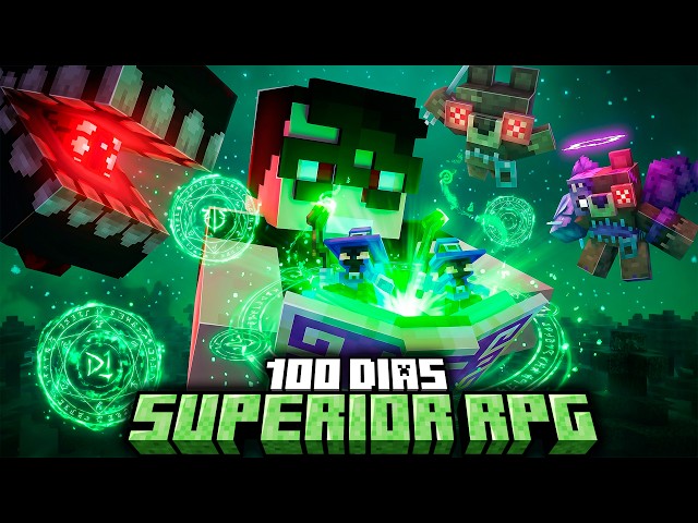 I Survived 100 Days in the ULTIMATE Minecraft RPG - THE MOVIE