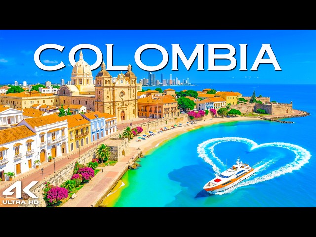 Colombia 🇨🇴 4K | Cartagena, San Andrés & The Ultimate Tropical Paradise