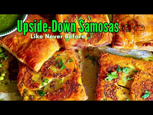 Upside Down Samosa Tart (3D VR)