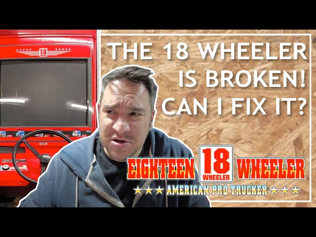 Arcade Game Repair : 18 Wheeler Faulty Accelerator Unable To Select