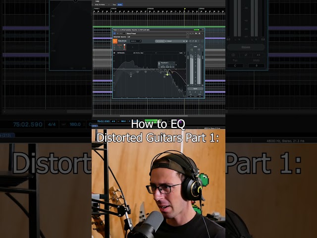 How to EQ Distorted Guitars Part 1