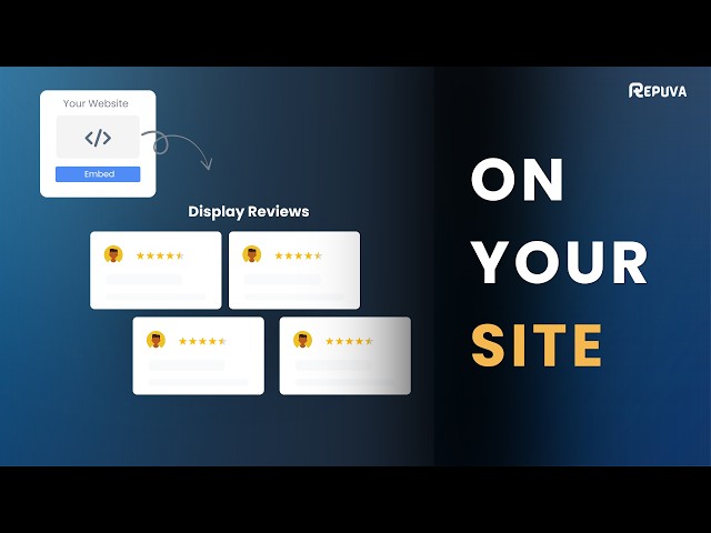 How to Add Google Reviews to Your Website (Repuva Review Widget Setup)