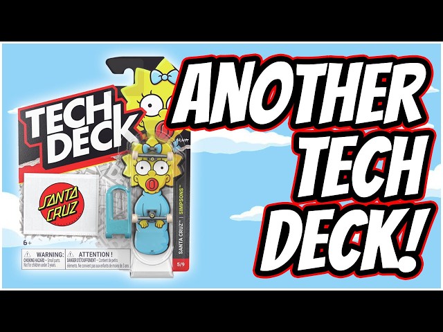 New Maggie and Marge Simpsons Tech Deck!