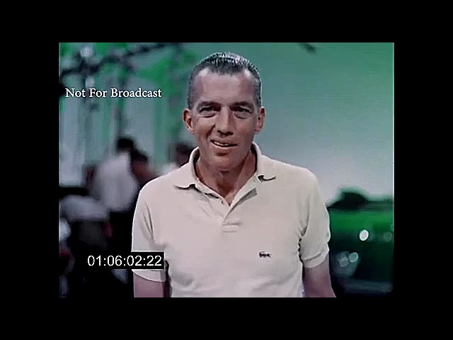 This is the world's first color television broadcast in 1954