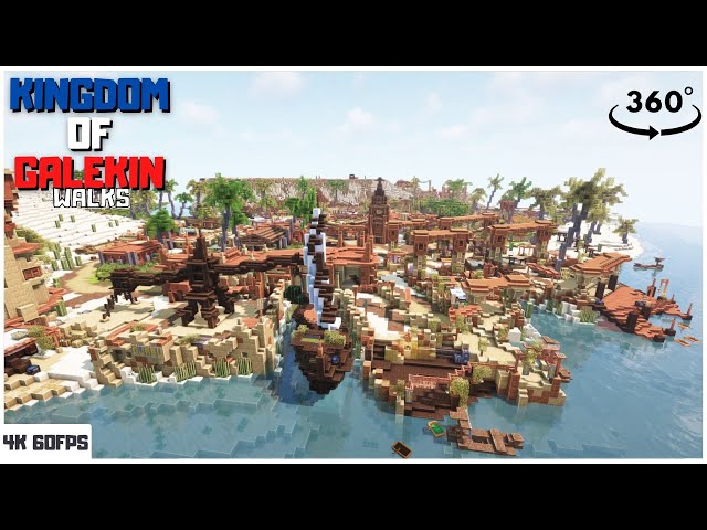 [Minecraft 360° VR] Kingdom of Galekin Walks - Djabu