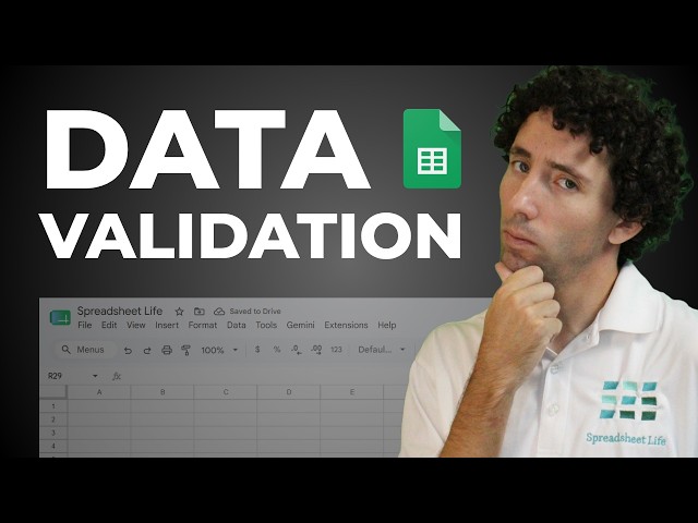 What is Data Validation in Google Sheets? (Fully Explained)