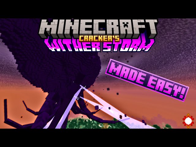 Minecraft Easy Wither Storm Guide | Minecraft How to Kill the Wither Storm
