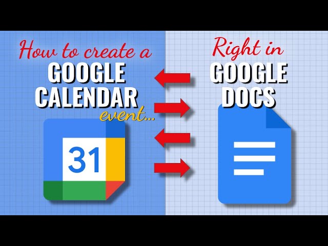 How to Create a Google Calendar Event Right in a Google Doc | Step-by-Step Tutorial"