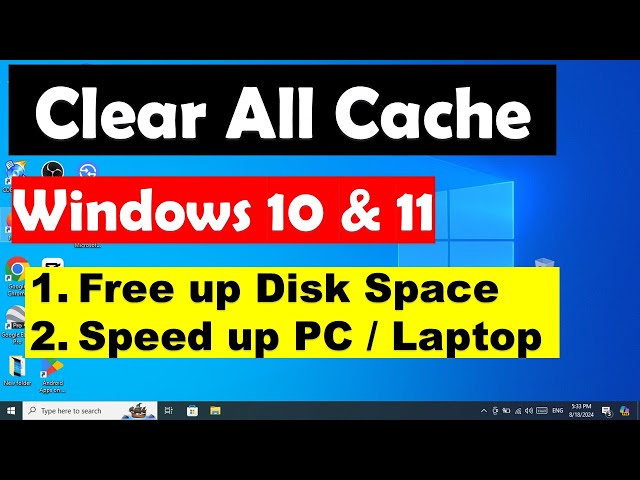 How to Clear Cache on Windows 10 to Improve Performance and Speed up Your PC