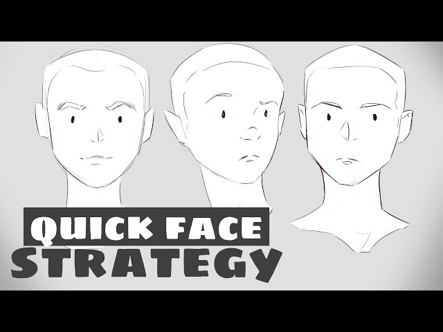 you don’t need to draw the whole face when practicing stuff