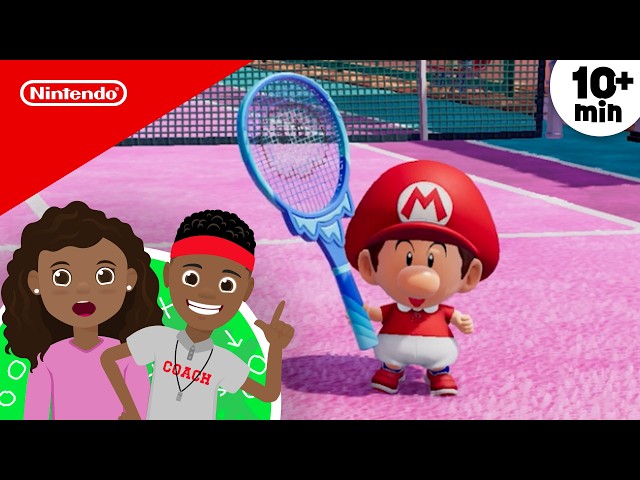 Coaching My Mom in Mario Tennis Fever 🥰 Family-Friendly Gameplay | Play Nintendo