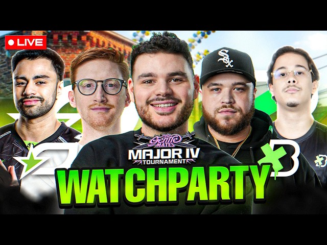 🔴LIVE - MAJOR 4 PARIS WATCH PARTY!! FALCONS vs KOI - MAJOR 4 DAY 1