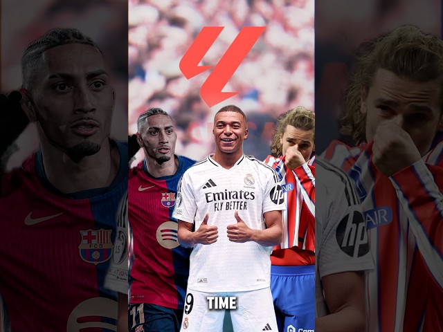 La Liga Title Race is INSANE #barca #realmadrid #atleticomadrid #laliga