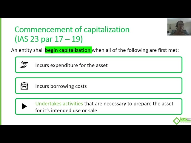 IAS 23 |  Borrowing Costs (Institute of Accounting Science)