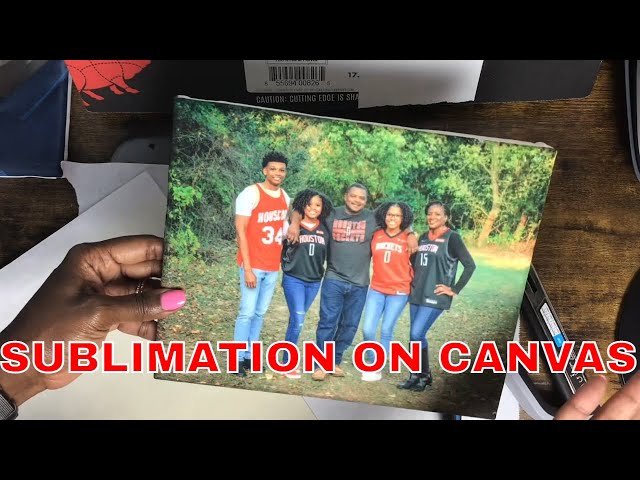 💖How to Use Sublimation on Canvas: Without Laminate💖