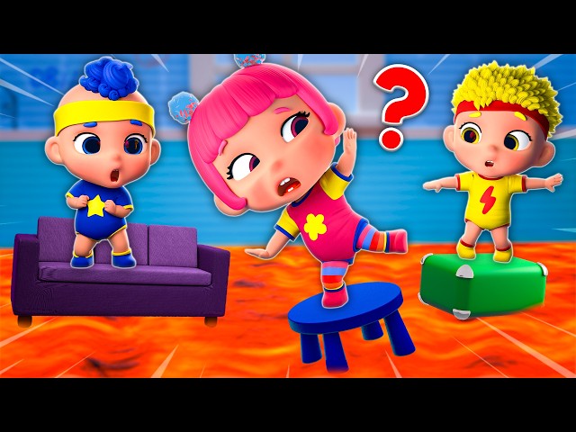The Floor is Lava with Baby DB | D Billions Kids Songs
