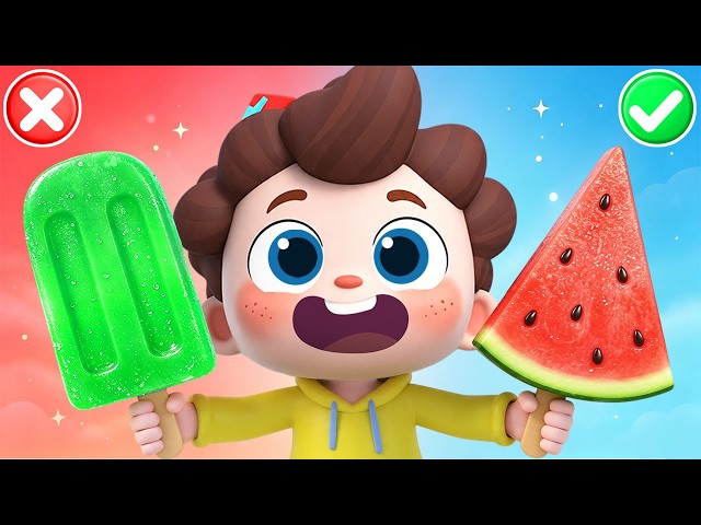 Let's Make Healthy Ice Cream | Ice Cream Scooping | Learn Fruits | Kids Songs | BabyBus