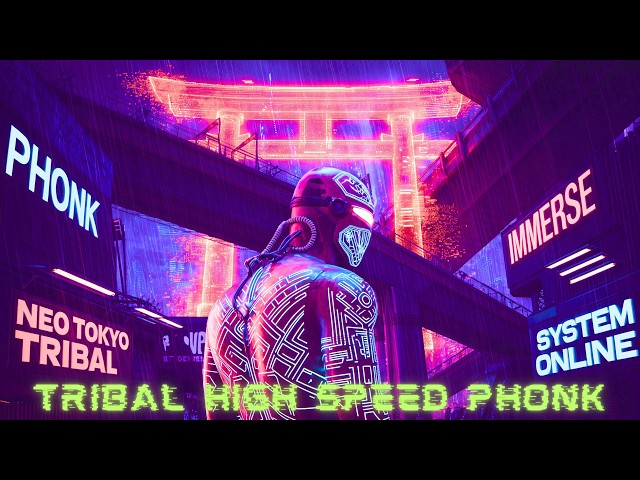 NEO TOKYO Tribal High Speed Phonk Mix 2026 vol.11 [inspired by Ghost in the Shell] | for driving