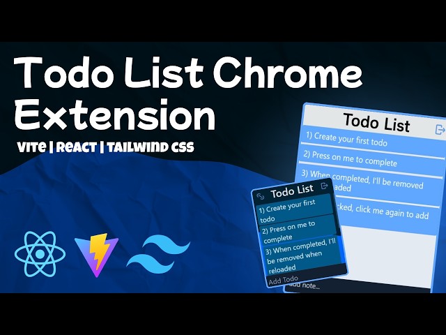Master Chrome Extensions: Build A Web Integrated Todo List