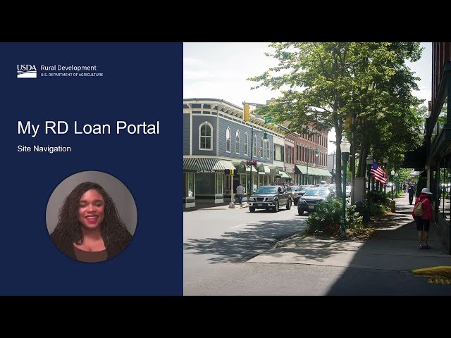 A Quick Tour of the New My RD Loan Portal (MRLP)