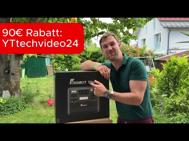 Volksakku | Cheap, big, and good? | Fossibot F2400 battery with app tested
