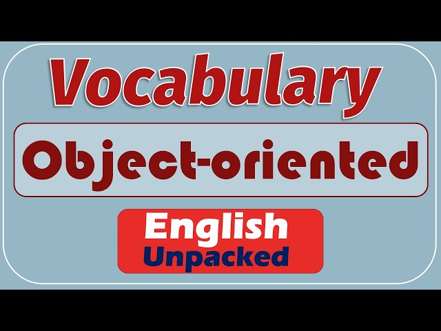 Object-oriented Explained: Classes, Objects, Encapsulation and Inheritance