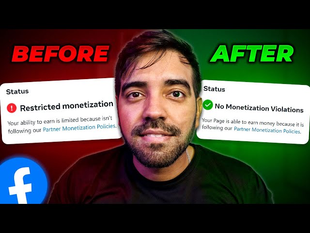How To Fix Demonetization & Restricted Monetization Issues on a Facebook Page (2025)