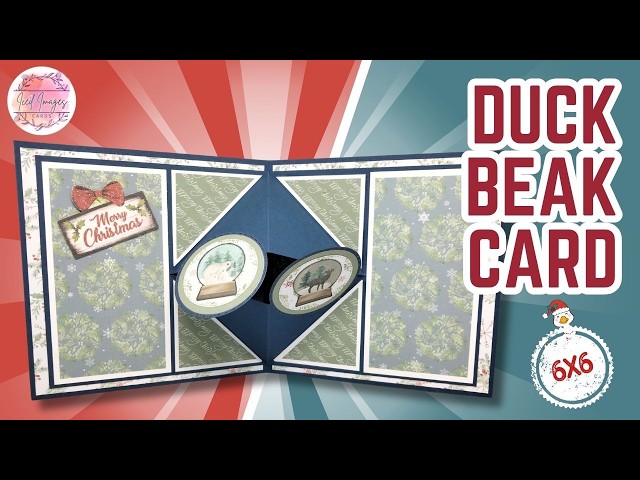This Card is QUACKERS!! | 6x6 Duck Beak Card