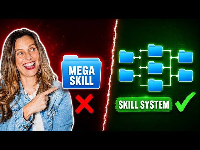 Claude Skills: Stop making this mistake. Build Skill Systems