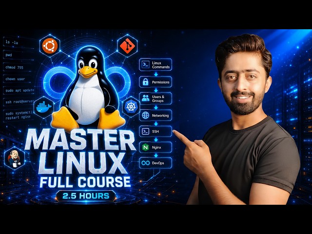 Linux Tutorial For Beginners | Complete Linux Course for DevOps