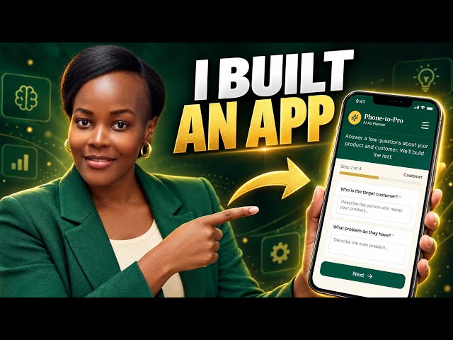 I Built an AI App Using Only My Phone—No Coding