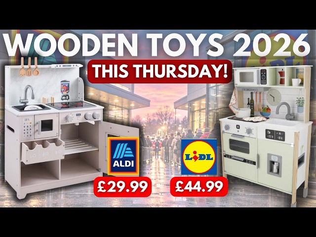 ALDI vs LIDL WOODEN TOYS 2026 😱 DON’T Queue Until You Watch This!