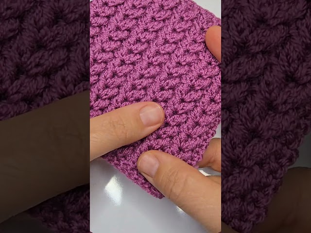 My Grandma🧶🩷Showed Me This Amazing Crochet Technique | I Loved It at First Sight.