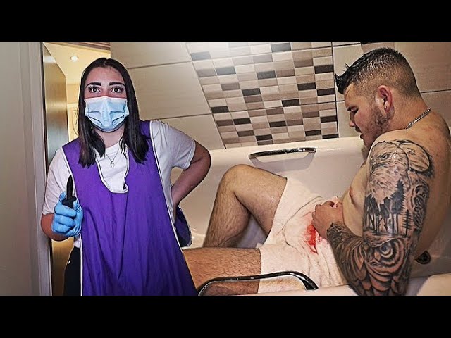 HOTEL CLEANER STABS MY BESTFRIEND IN THE SHOWER! (Police Called)