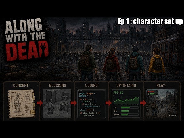 Create a Left 4 Dead game in Unity : Ep1 : Character set up