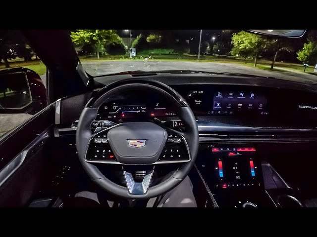 2025 Cadillac Escalade V - POV Night Drive (Binaural Audio)