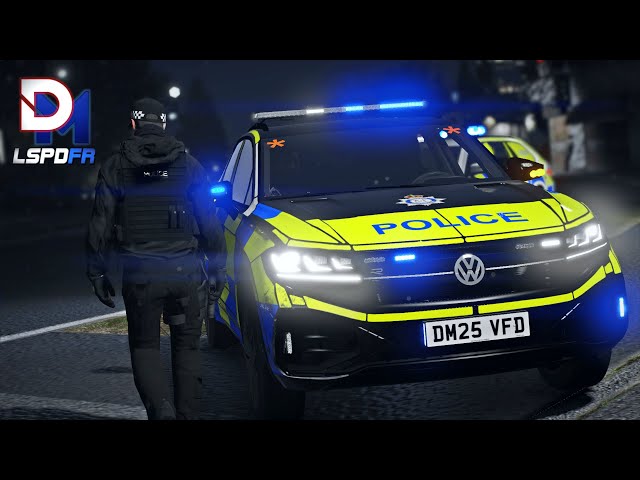 NEW ARV Gets BUSY! | GTA 5 British Police Mod - UK LSPDFR