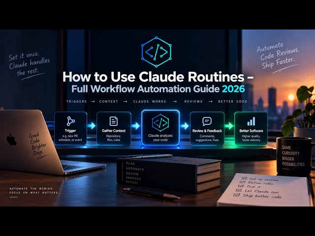 How to Use Claude Routines – Full Workflow Automation Guide 2026