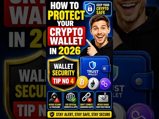 How To Protect Your Crypto Wallet In 2026 Wallet Security Tip # 4